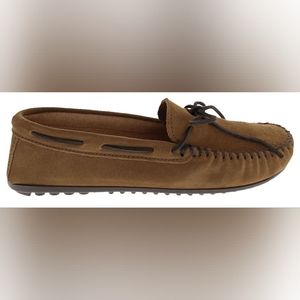 NWT Men’s Minnetonka Classic Mocs 913 Dusty Brown Various Sizes